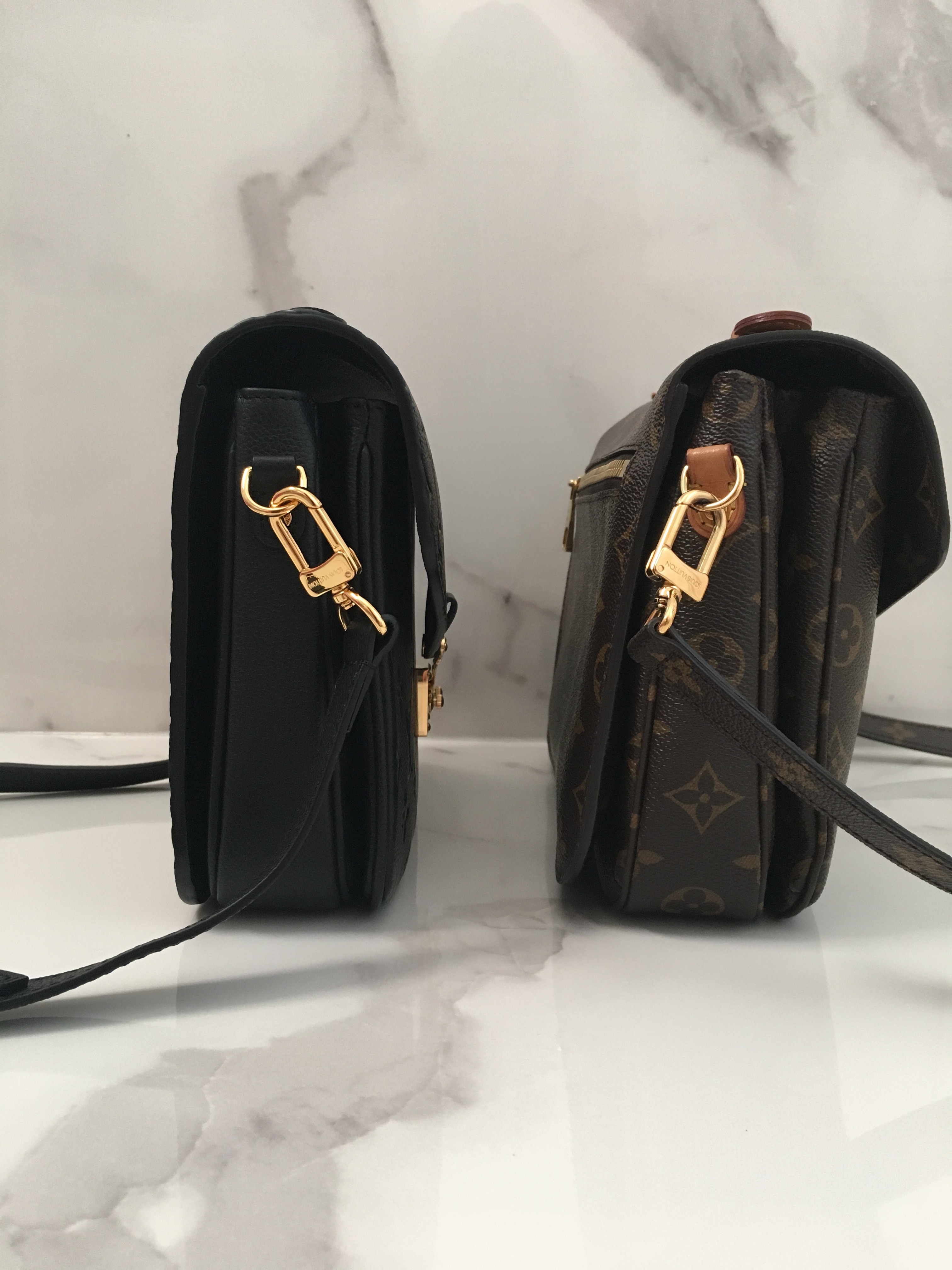 Replica Louis Vuitton Pochette Metis East West Bag In Monogram Empreinte  Leather M22942